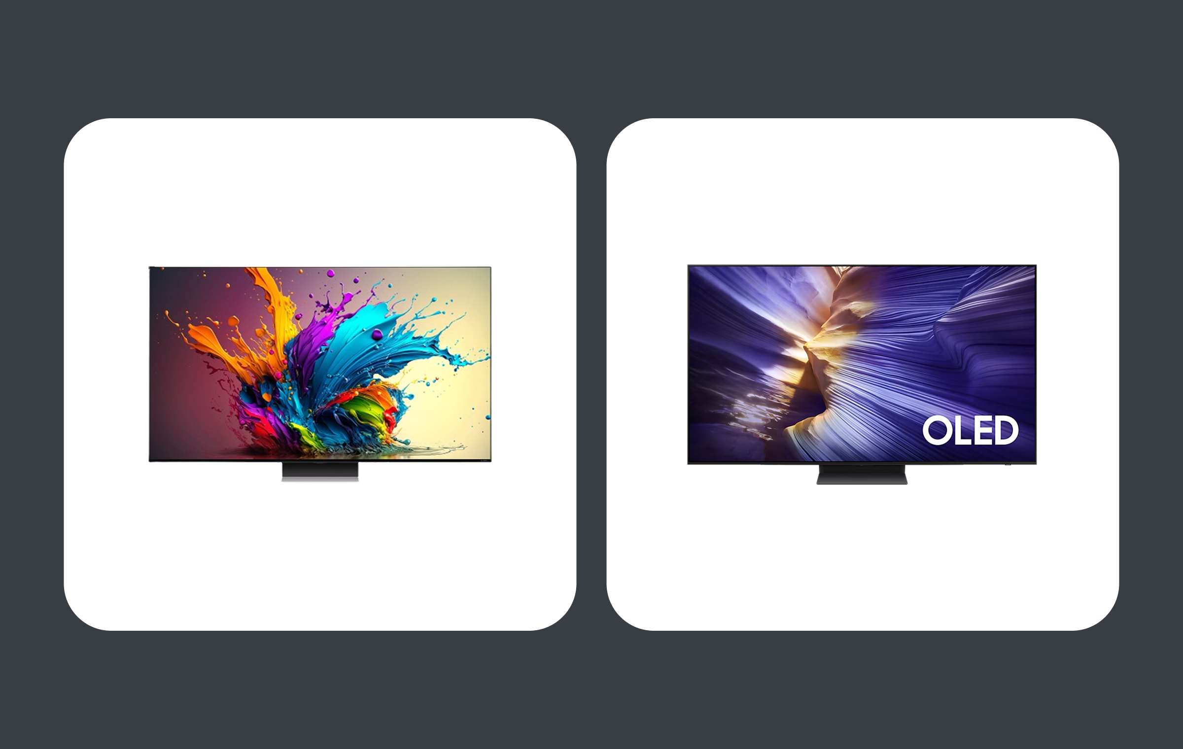 LG OLED evo 삼성 LED SF90K 