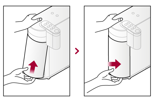필터 커버 결합