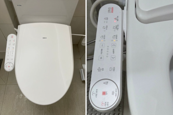 UBUS BLAS-44BET 설치모습 / 직관적인 리모컨 디자인