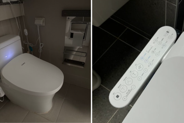 유버스 더클린 비데 리모컨 오작동