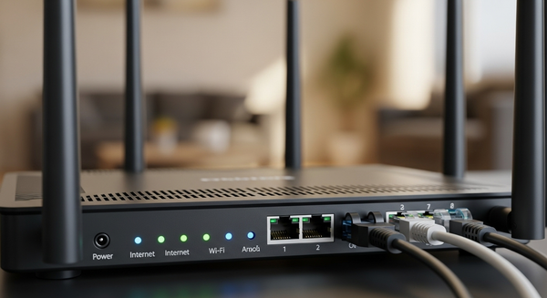 우리 집 인터넷 통신 장비를 확인하세요.