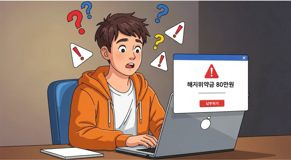 인터넷 해지 위약금 폭탄은 왜 생길까요?