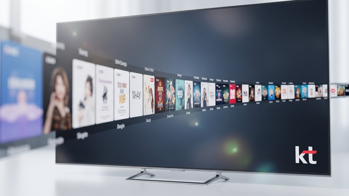 압도적인 채널 수를 가진 KT