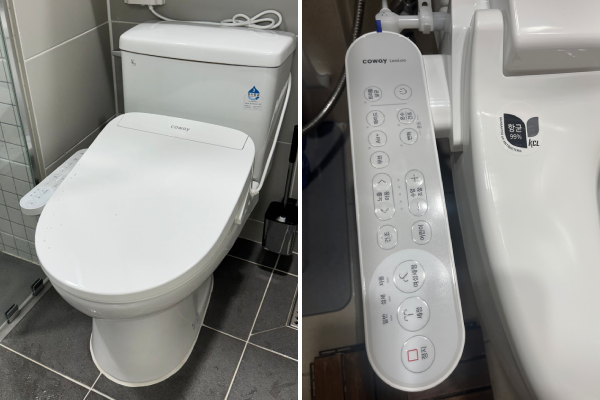 스스로케어 일반형 렌트리 고객 설치 모습