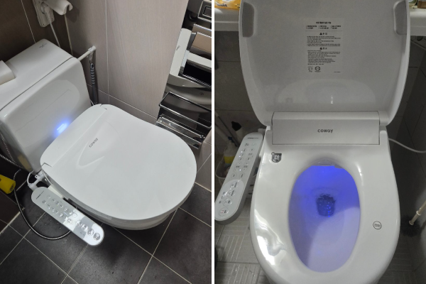 BLAS-44BET 살균 기능 가동 모습