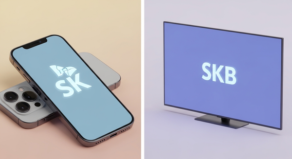 SKT와 SKB 이미지