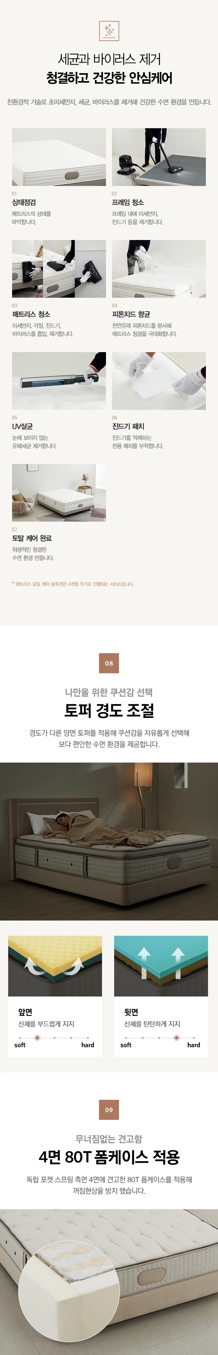 워커힐 앰배서더 스위트 매트리스 킹(K)