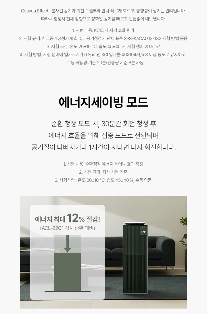 올클린 디아트 공기청정기 22평형