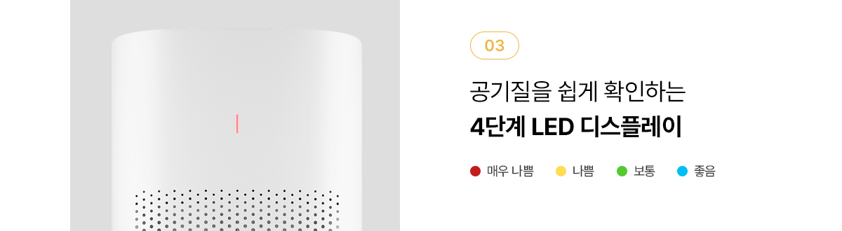 코어 360도 공기청정기 13평형