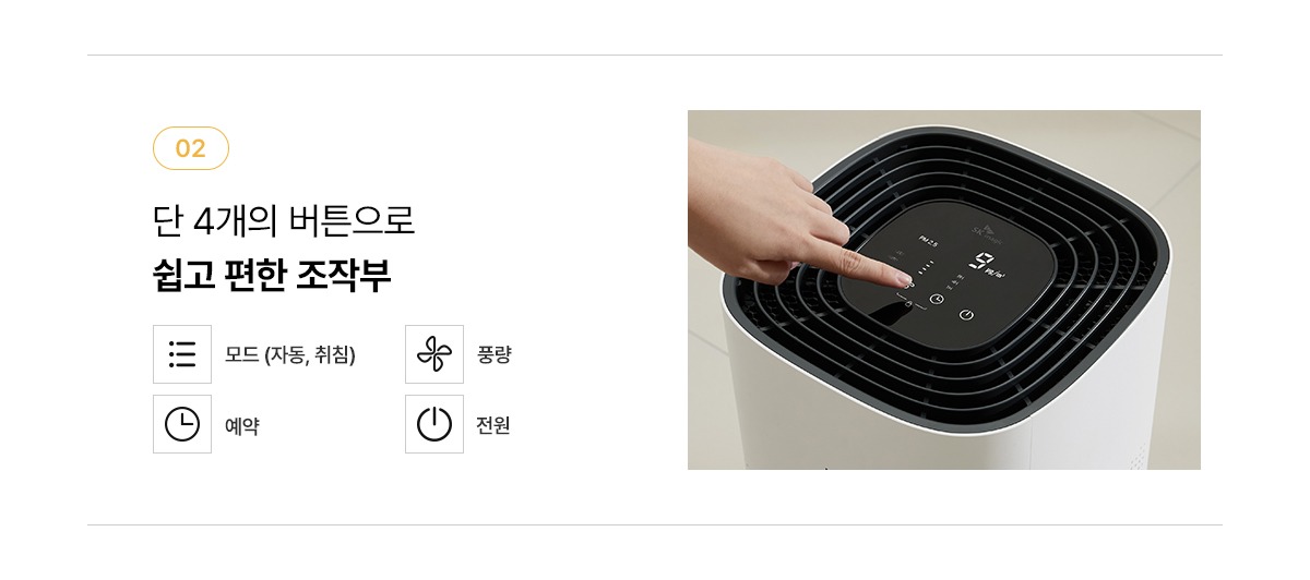코어 360도 공기청정기 13평형