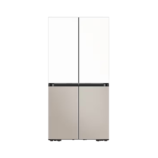 SAMSUNG 비스포크 AI 하이브리드 4도어 키친핏 냉장고 (637L, UV탈취)