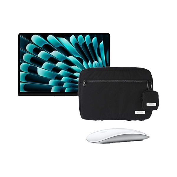 APPLE 애플 맥북 에어 13"(M4칩) + 매직마우스 + 파우치